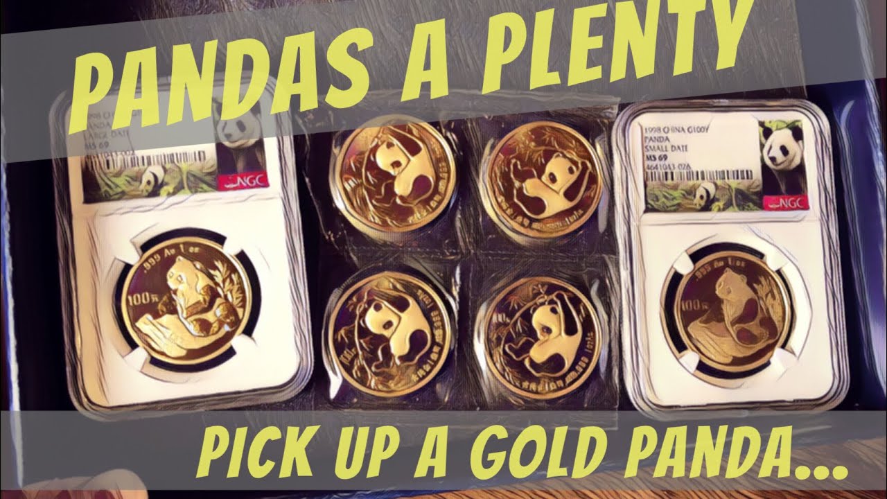 Massive Gold Pandas 🐼 WWW Gold 50p