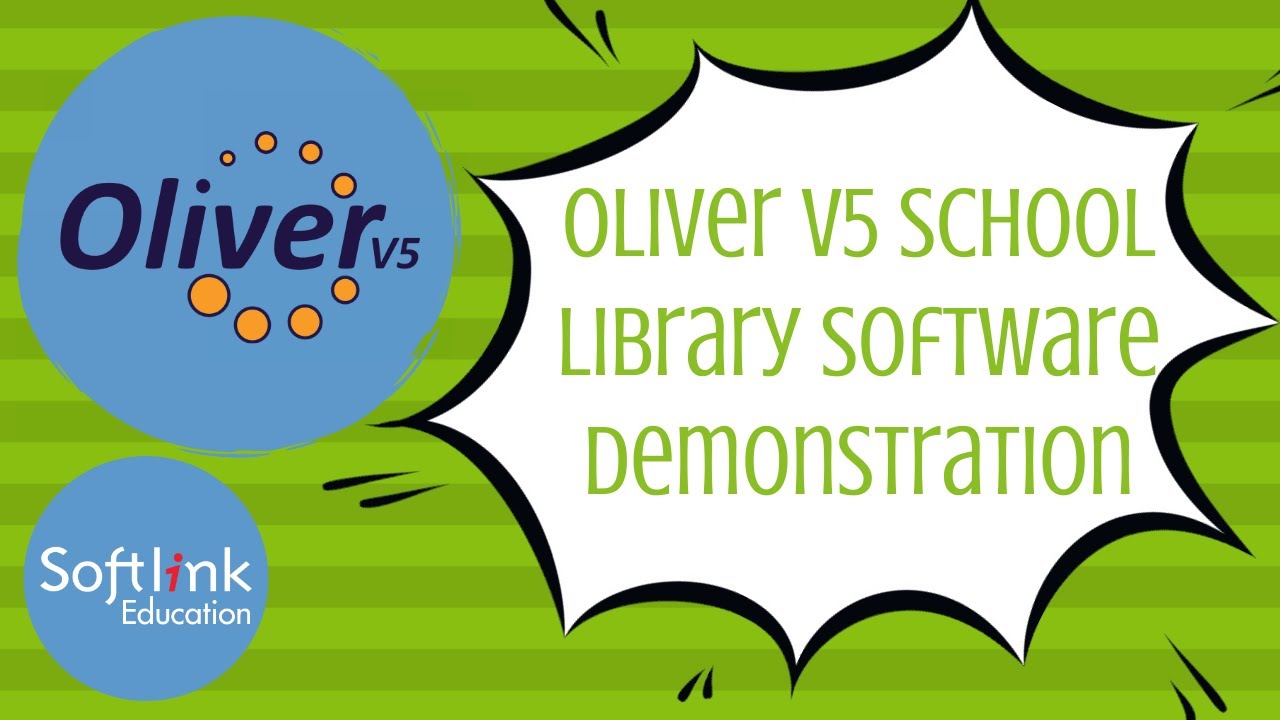 Oliver v5 school library software demonstration
