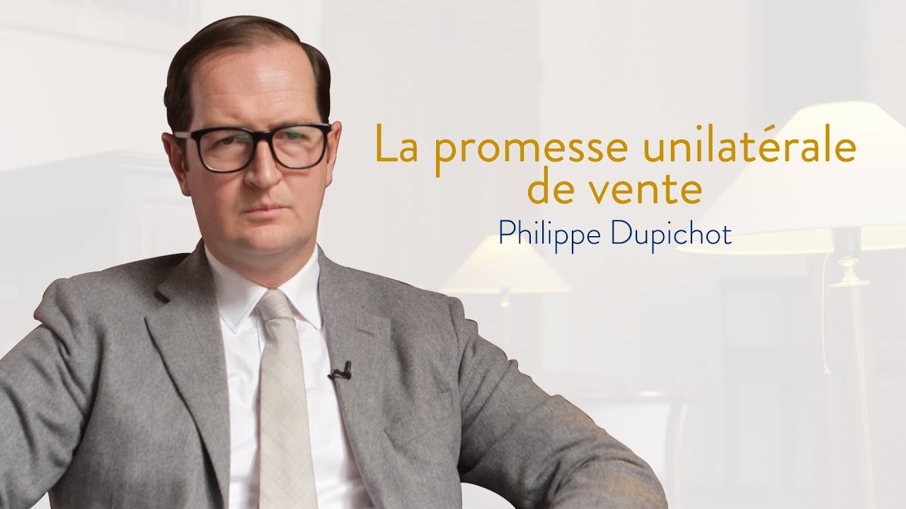 La promesse unilatérale dans la réforme du droit des contrats (Ph. DUPICHOT)
