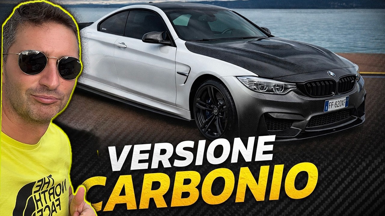 Trasformo la BMW M4 in versione ⚫ CARBONIO ⚫
