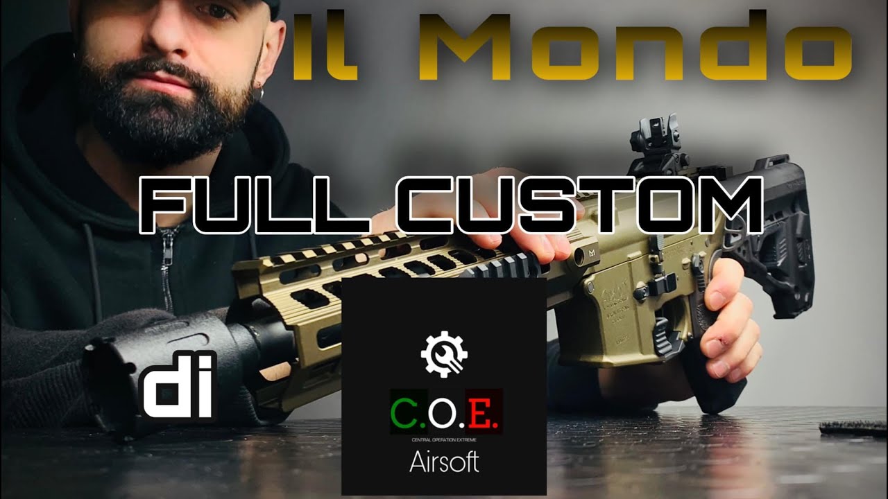 IL MONDO FULL CUSTOM DI COE AIRSOFT (vfc avalon full custom extreme)