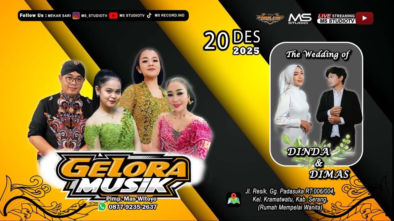 LIVE CAMPURSARI GELORA MUSIK || PERNIKAHAN 