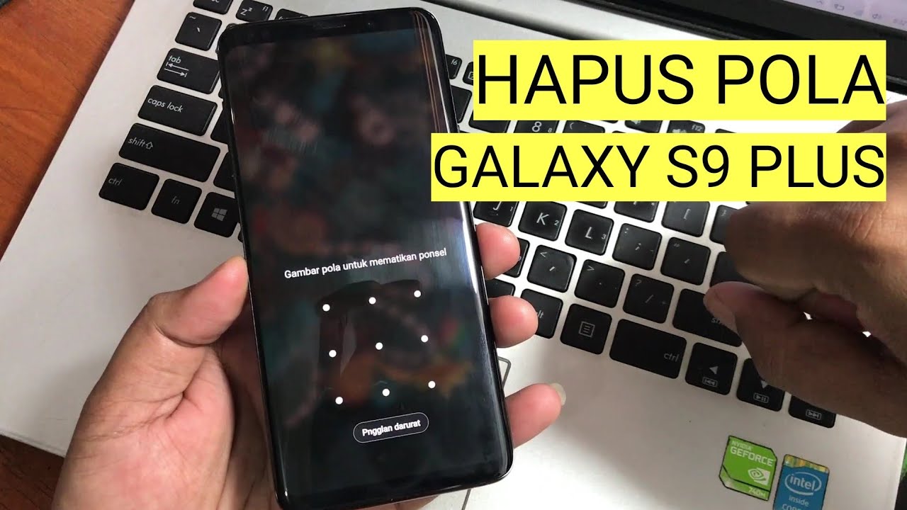 Hapus Pola Galaxy S9 Plus Wipe Data via Recovery Mode