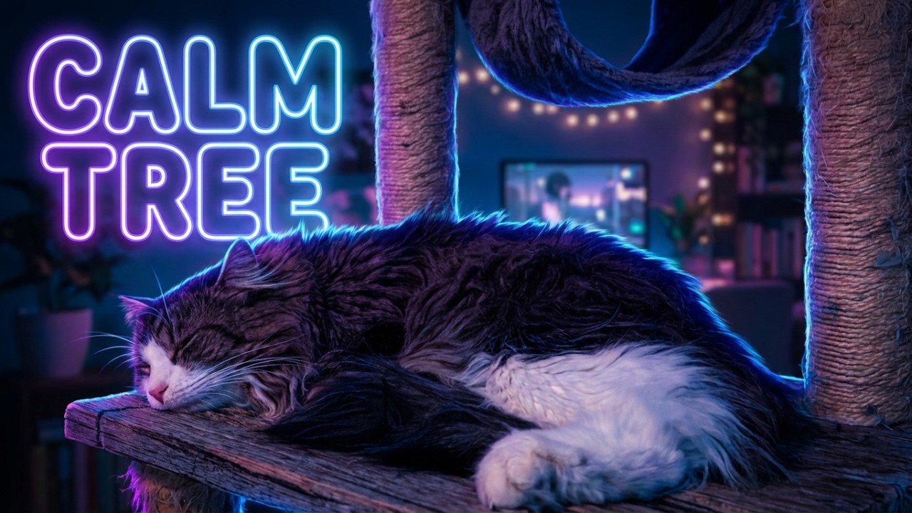 A Tree – HiQ_LoFi 🌳 | calm cozy lo-fi with real cats (no AI)