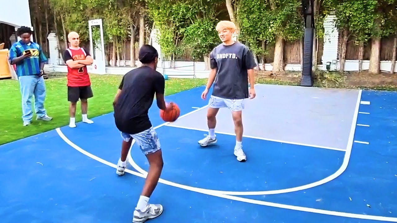 JasonTheWeen VS Yusuf7n Basketball 1V1