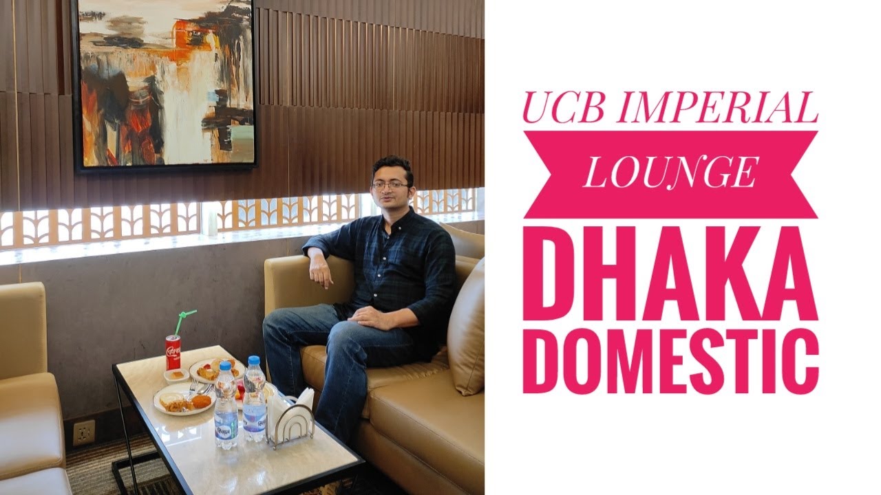 UCB Imperial Lounge, Dhaka Airport Domestic Terminal #imperial #lounge #ucb