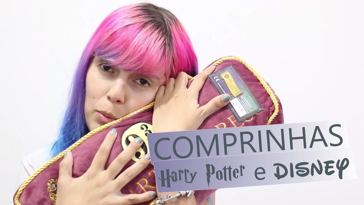Comprinhas no parque do Harry Potter e Disney