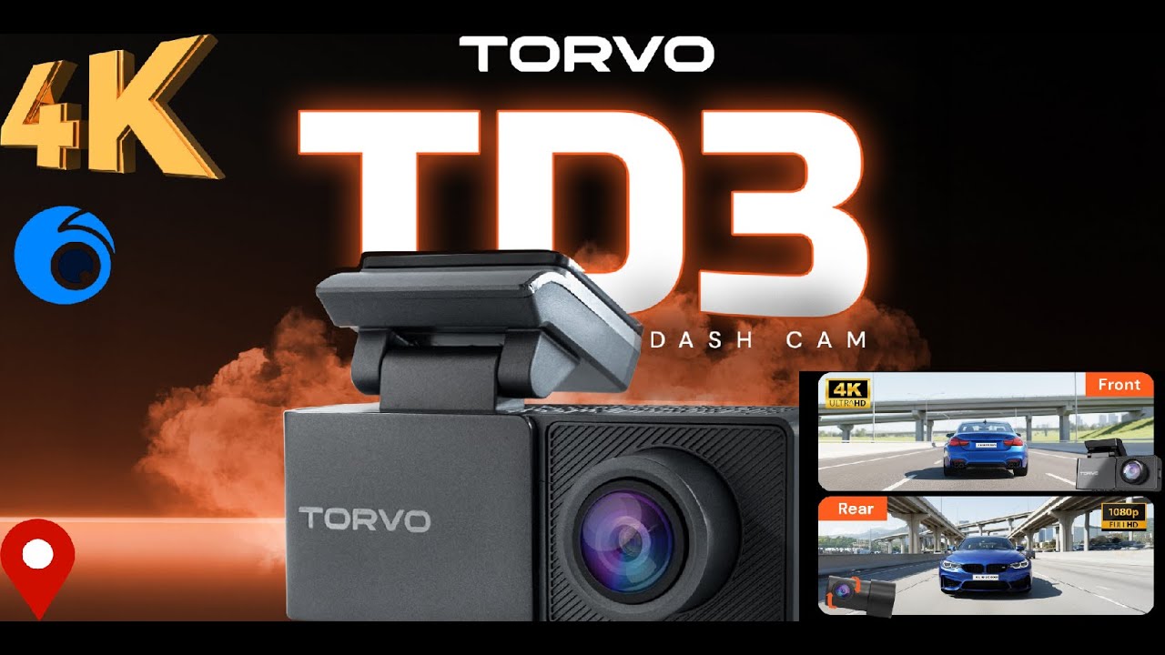 TORVO Dash Cam 4K — это всё, что вам нужно, чтобы запечатлеть дорогу