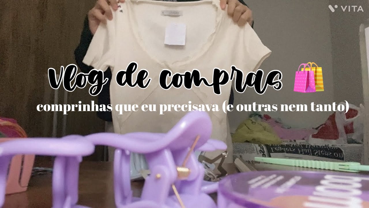comprinhas de garota 🛍️| skincare, roupa, presilhas +✨