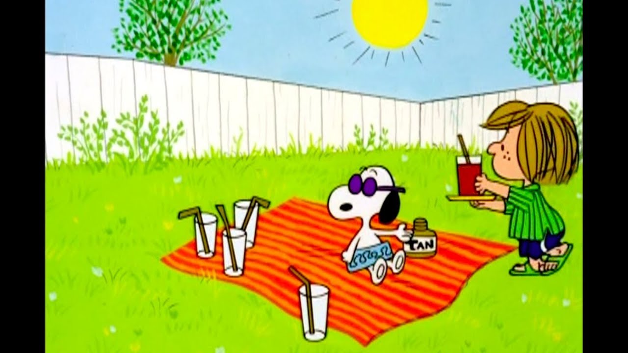Snoopy & Peppermint Patty Drive Each Other Nuts! - 1968