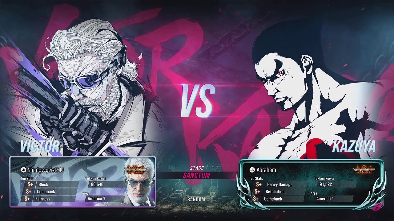 Tekken 8 Online Matches Part 3: Victor ( Shadowgeist311 ) vs Kazuya ( Abraham )