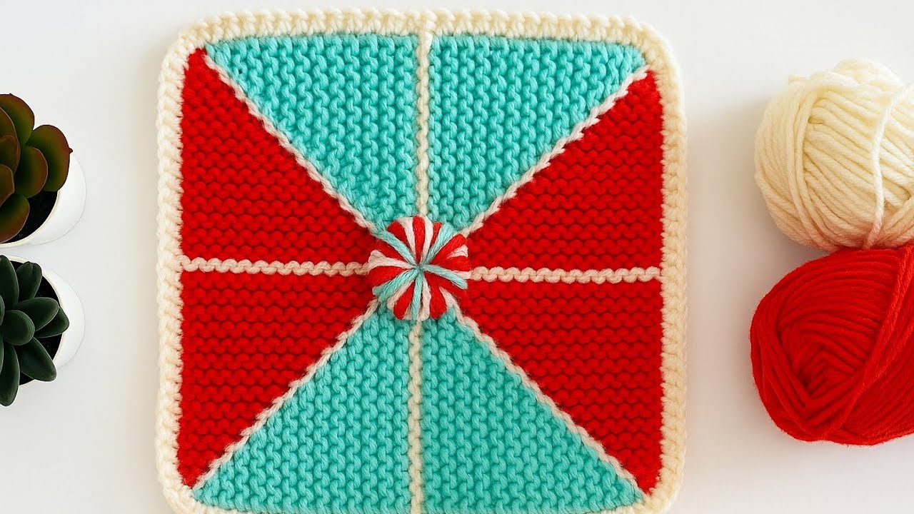 sabse aasan😊💯 square Doormat🧶 #doormatdesign #paydannewdesign #trending #diybynimmi
