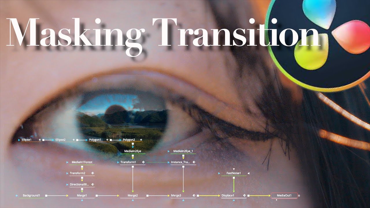 【DaVinci Resolve】｜FUSIONをマスターして、編集の幅を広げよう！｜トランジションの定番Masking Transitionがワンランク上がります！