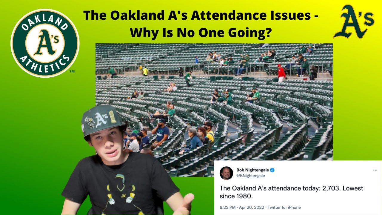 The Oakland A's Attendance Issues - Why Is No One Going?