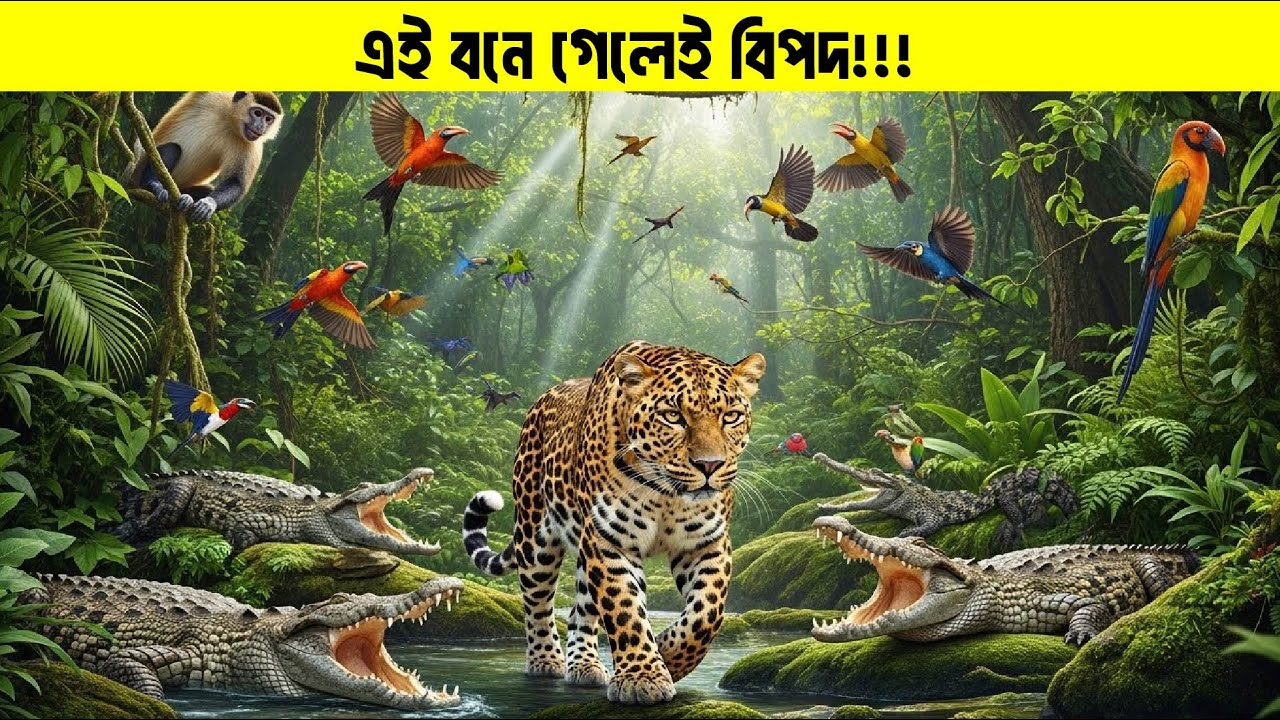 আমাজন জঙ্গলের মৃত্যুদূত! || Top 10 Killer Animals of Amazon