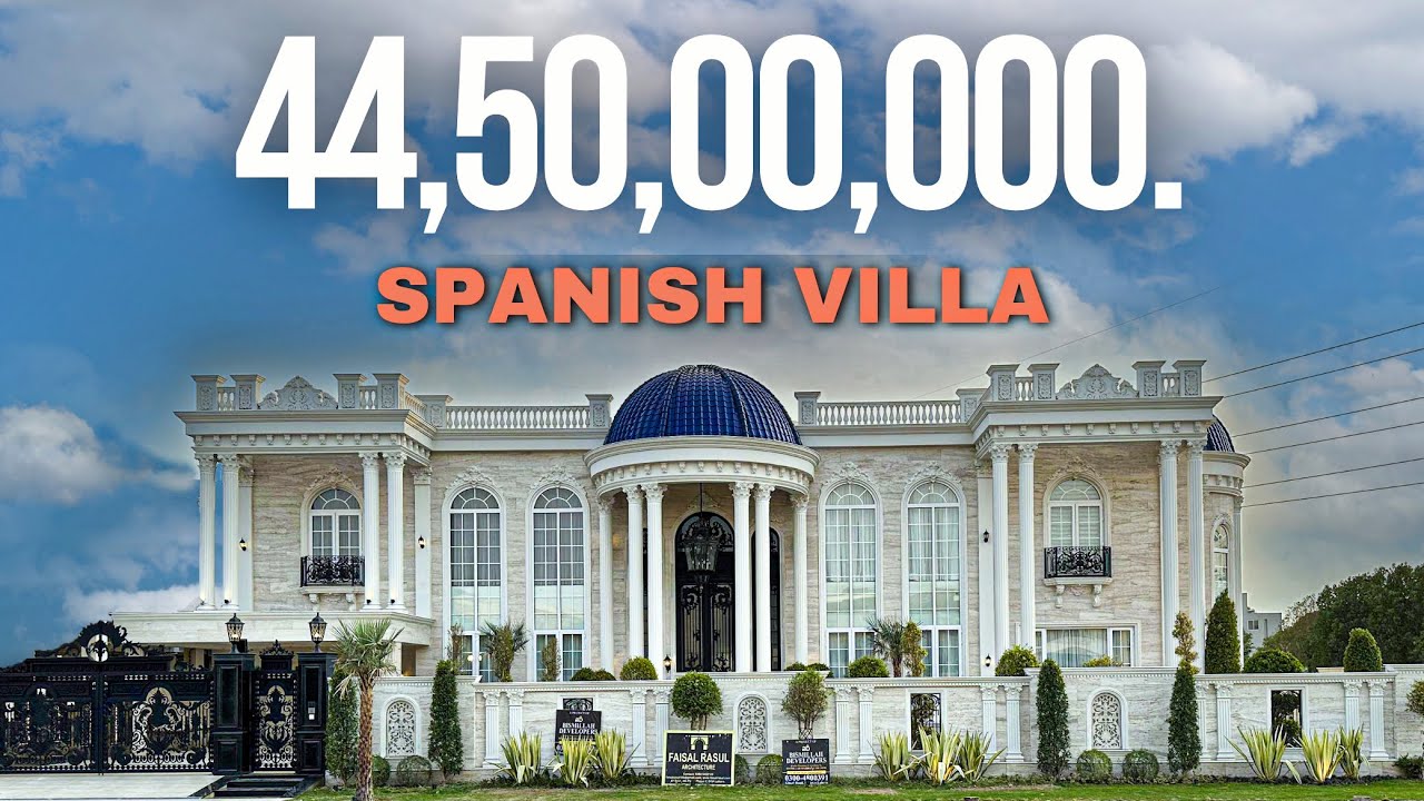 2 Kanal Spanish Design House  | D044 | in DHA Phase 6 Lahore  Fully Furnished Available For Sale
