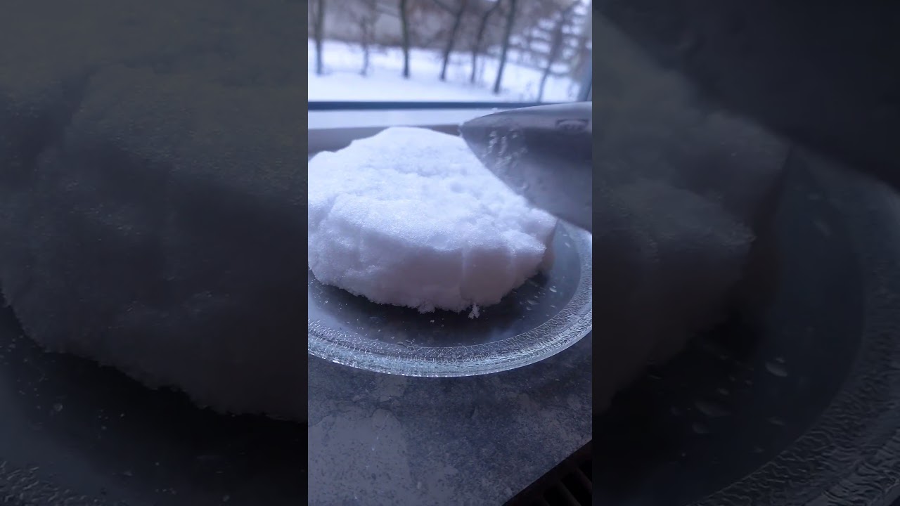 Snow cake 😂😍🥶❄️