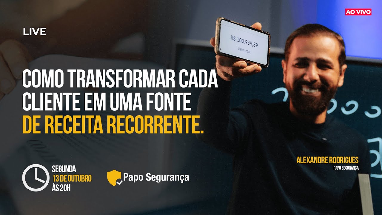 🟢 Como transformar cada cliente em uma fonte de Receita Recorrente.