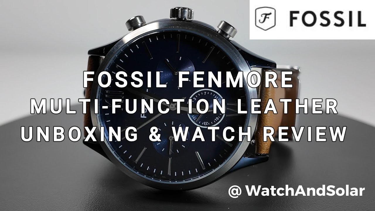 FOSSIL FENMORE WATCH BQ2402 | WATCH REVIEW #fossil #watch #new #top #watchreview #fyp #uae