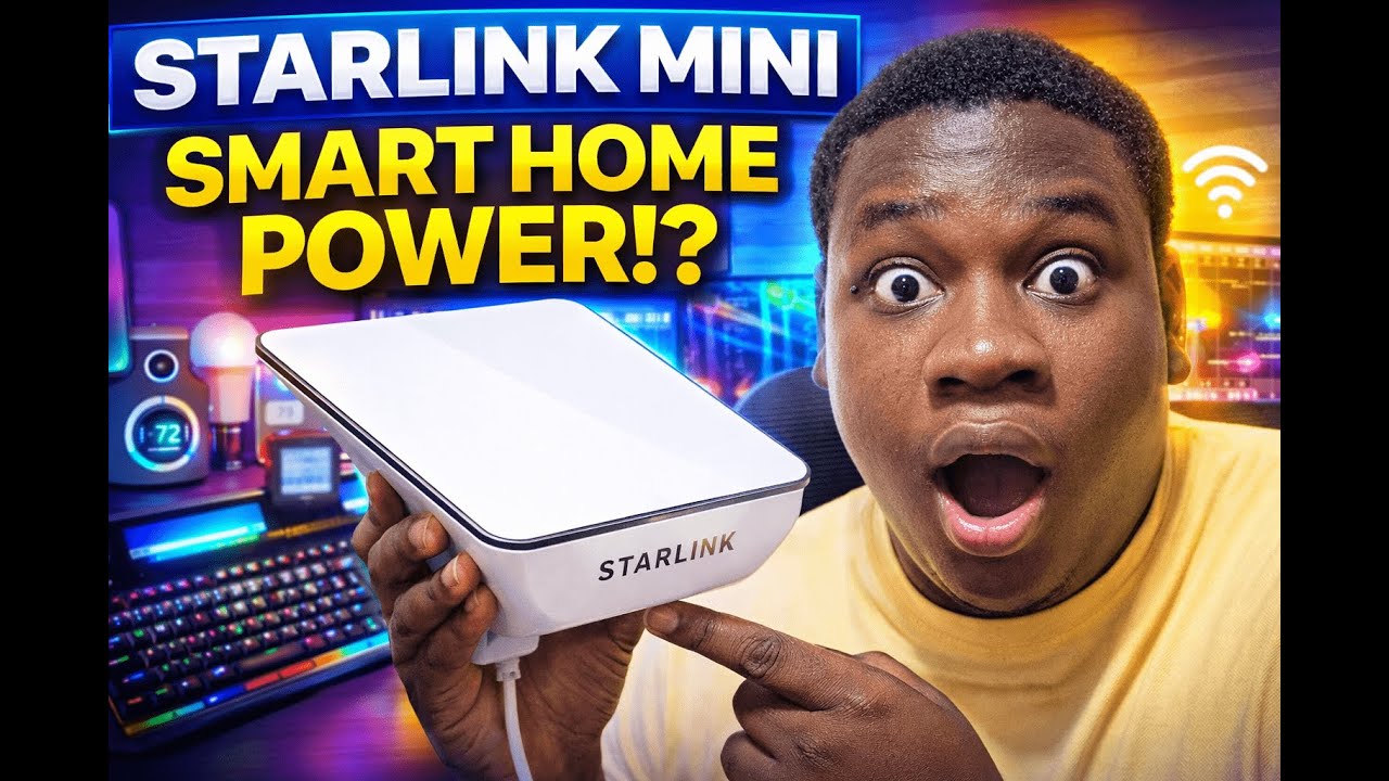 Starlink Mini: Can This Tiny Dish Actually Power My Entire Smart Home? #starlink #smarthome #gaming