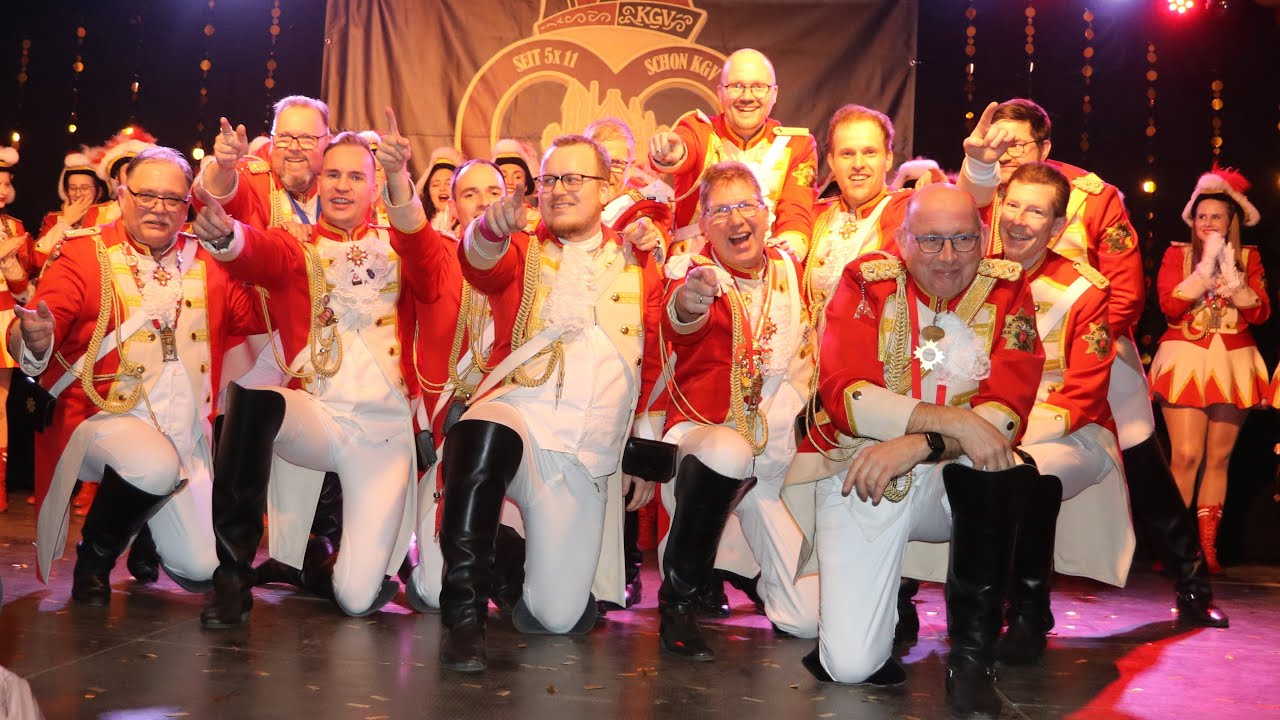 Prinzengarde der Stadt Wesel Session 2025/26 Männertanz 