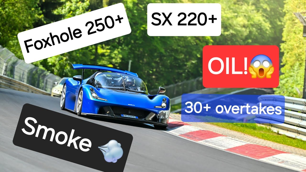 NÜRBURGRING ONBOARD lap with Vika ‎@haveanamesorry  - Dallara Stradale - OIL, SMOKE & CRAZY SPEED!