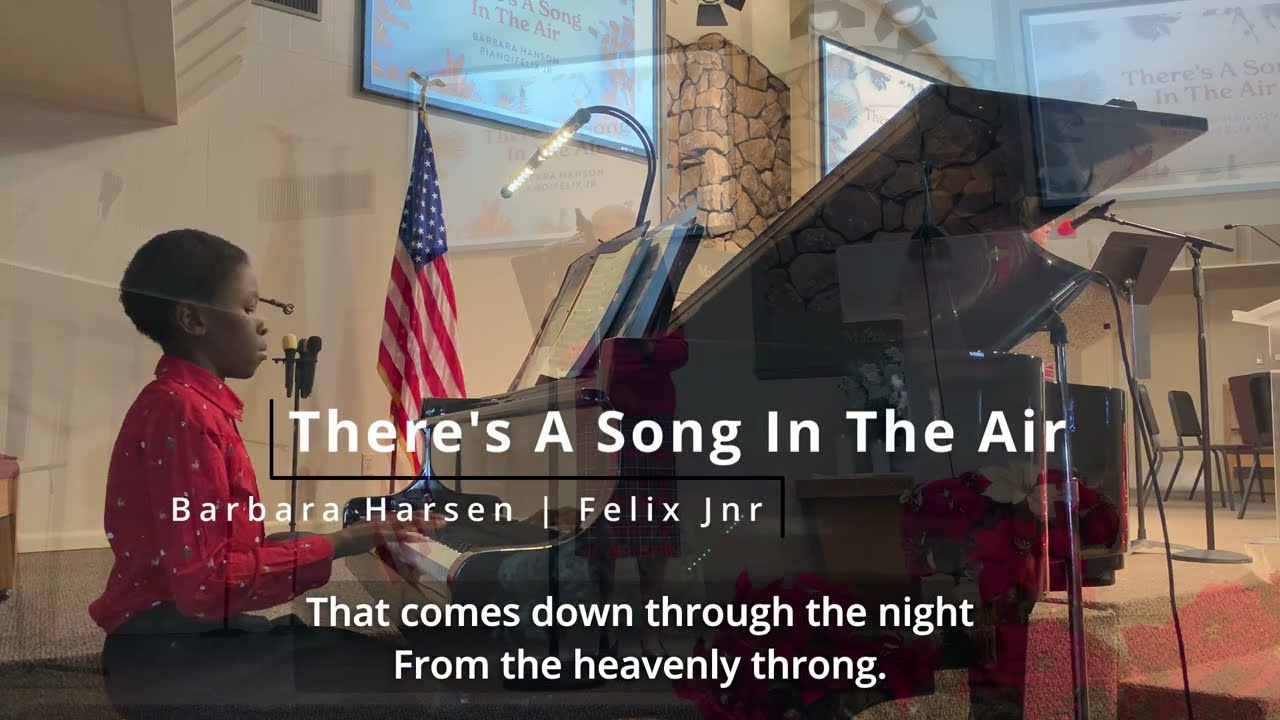 There's A Song In The Air | Vocals: Barbara Harsen | Piano: Felix Junior