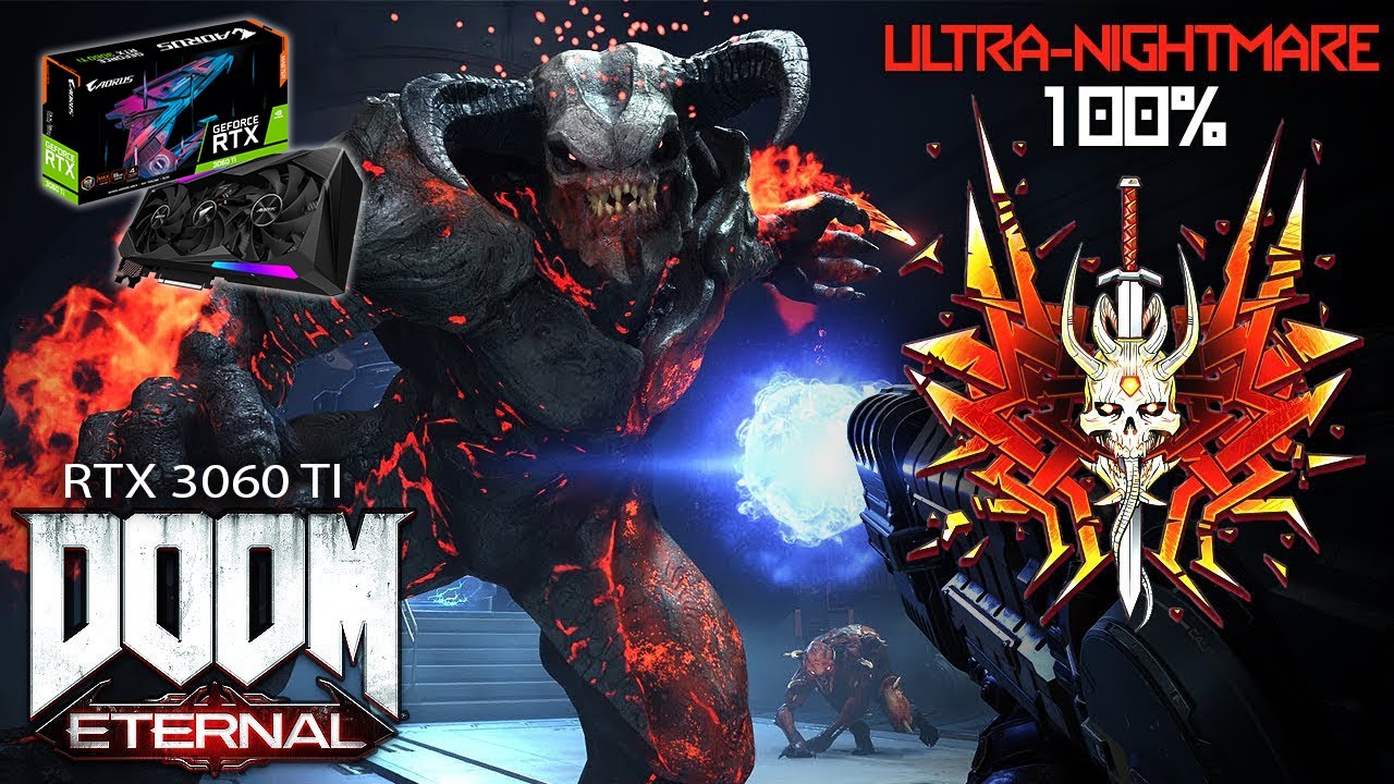 DOOM Eternal | RTX 3060 Ti  [ULTRA NIGHTMARE Settings + RAY TRACING + DLSS]  #doometernal (PART 1)