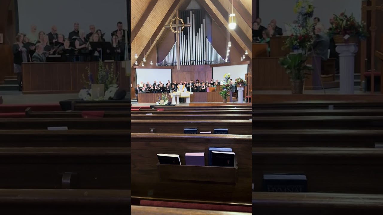 Memorial choir for Skip Klingman’s memorial service Durufle Requiem Agnus Dei 