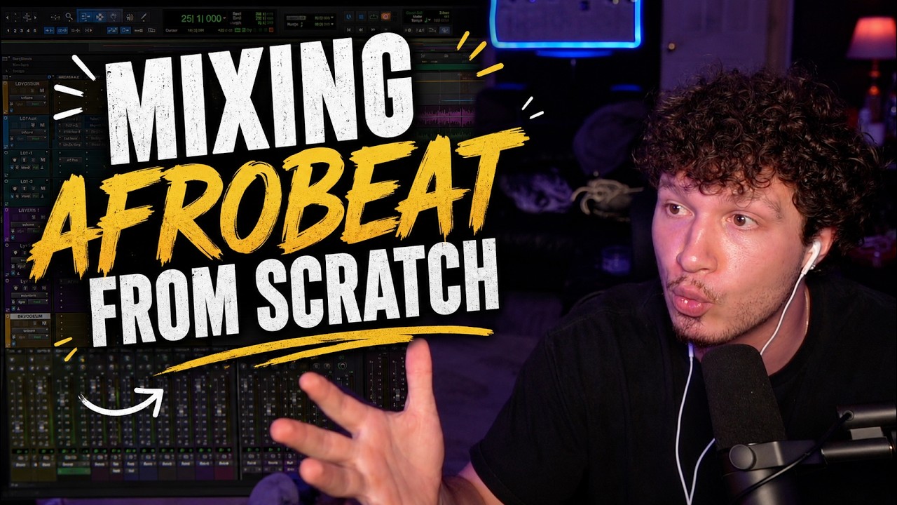 Mixing an afrobeat song from start to finish