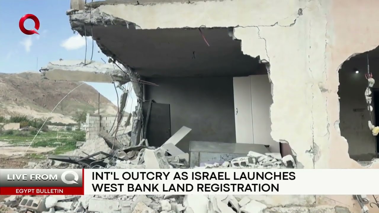 International outcry mounts over Israel’s violations in West Bank
