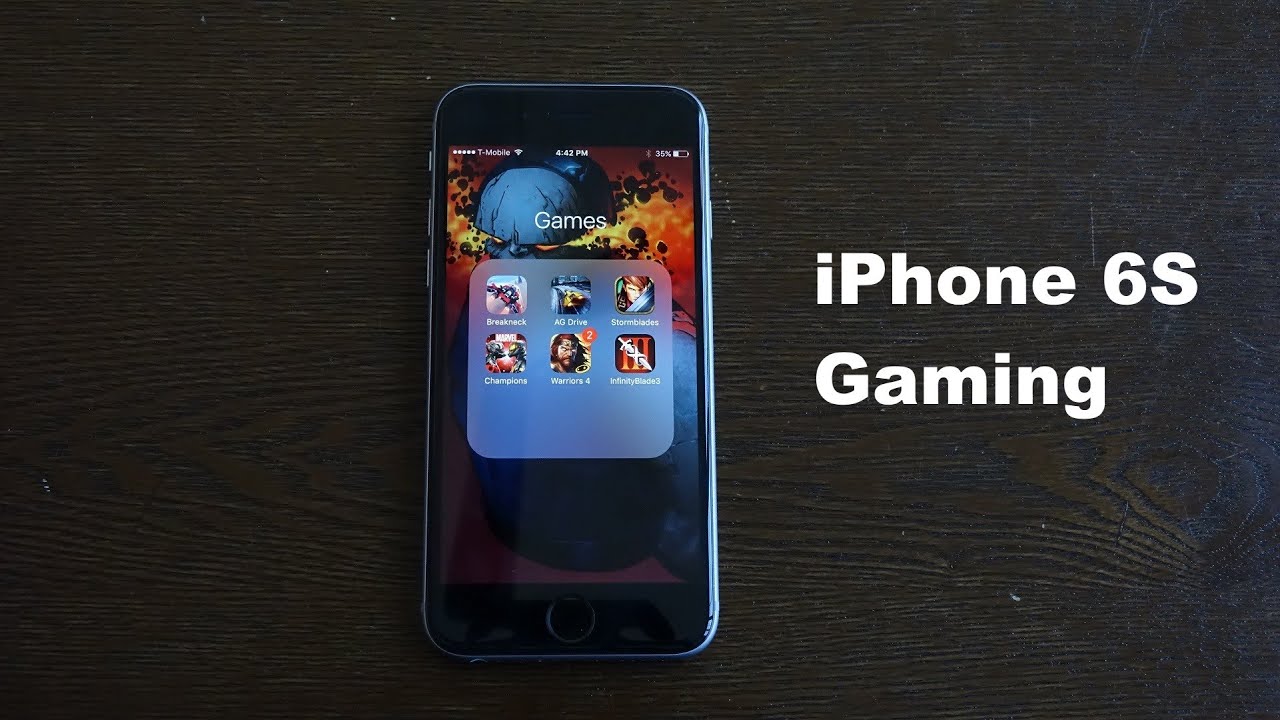 iPhone 6S Gaming