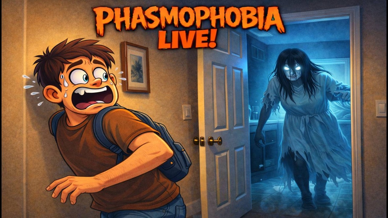 Wednesday Badge Grinding Chaos – Phasmophobia LIVE!