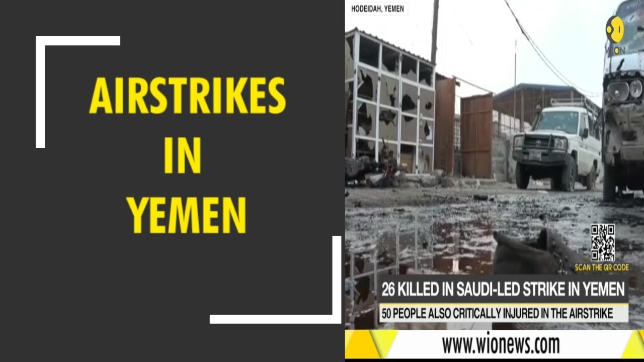 Airstrikes on fish market in Yemen's Hodeidah kills 26