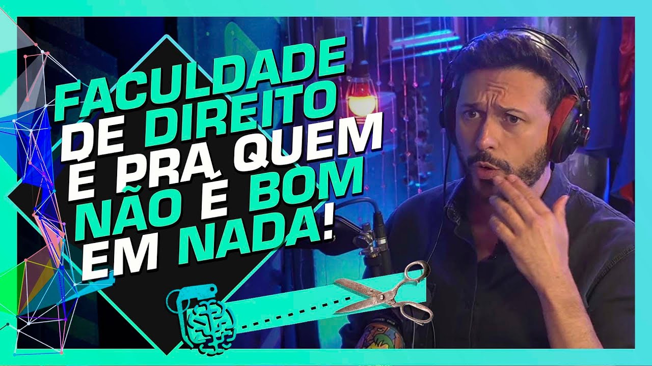 COMO SE FORMAR NA FACULDADE DE DIREITO? - ERIK NAVARRO (JUIZ FEDERAL) | Cortes do Inteligência Ltda.