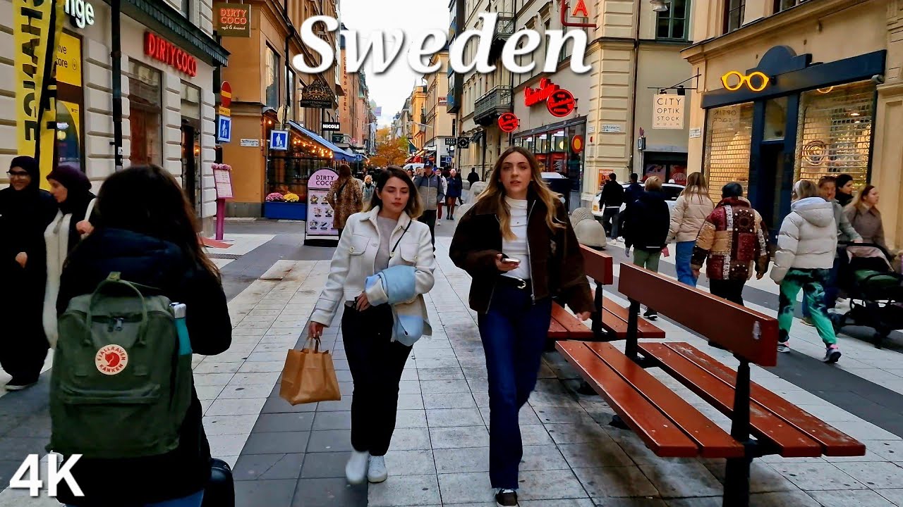 Sweden Stockholm: Through the Rhythm of the City Streets