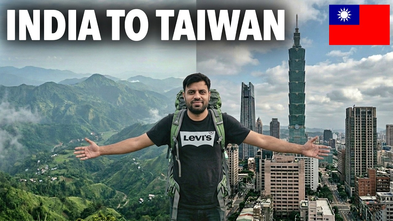24 HOURS Flight to This Tiny Country!! India to Taiwan