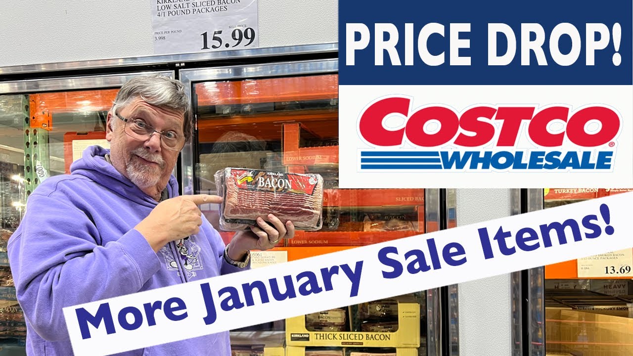 Сниженные цены на бекон в Costco! Другие товары из январской распродажи Costco.