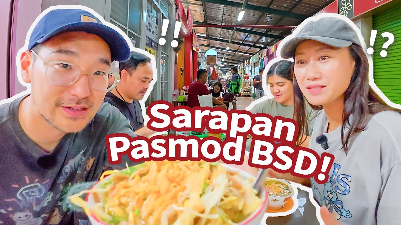 MAMPIR JAJAN KE PASAR MODERN BSD! 🍲🥟🥭