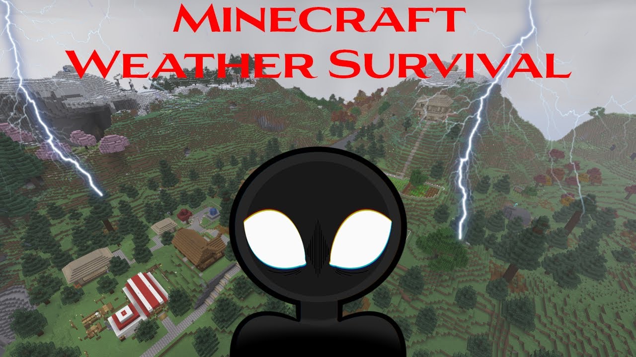 Working on the Village! | Minecraft Weather Survival | Livestream 7