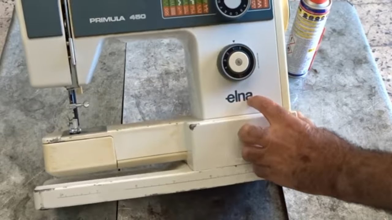 Reparation Machine a coudre elna  -  اهم اعطال الة الخياطة والمشاكل التي تواجها ربت البيت - elna -