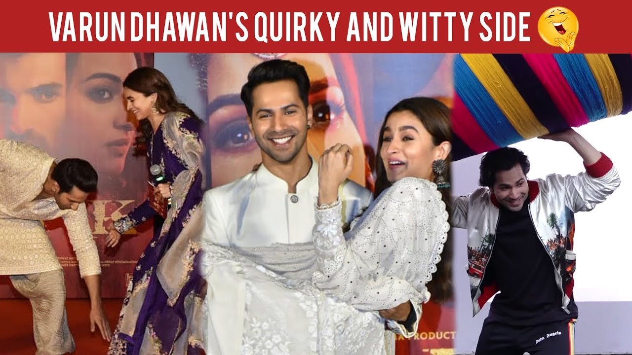 Proof That Varun Dhawan Is A True Entertainer | Pinkvilla Raw | Bollywood