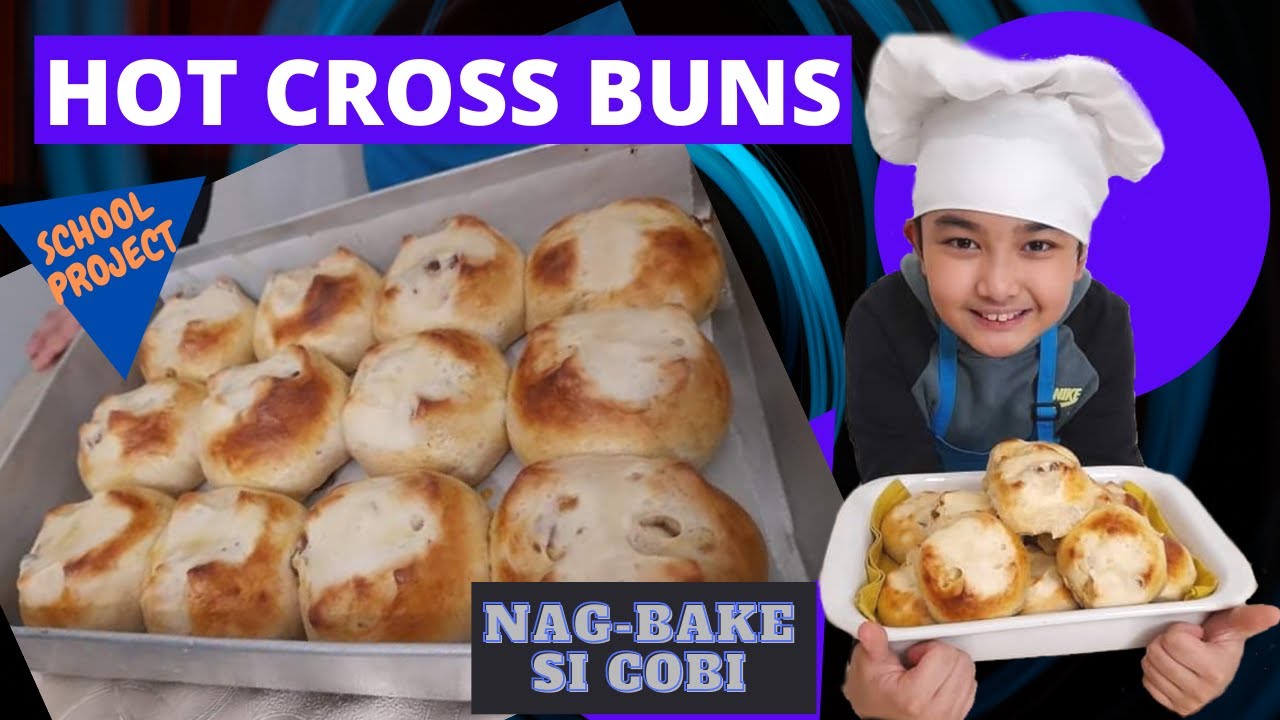 PAANO MAG-BAKE NG HOT CROSS BUNS #howtocook #paanomagluto