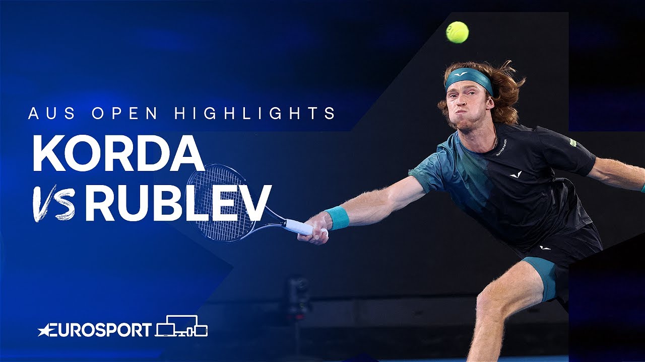 Sebastian Korda v Andrey Rublev | Round Three | Australian Open 2024 Highlights 🇦🇺