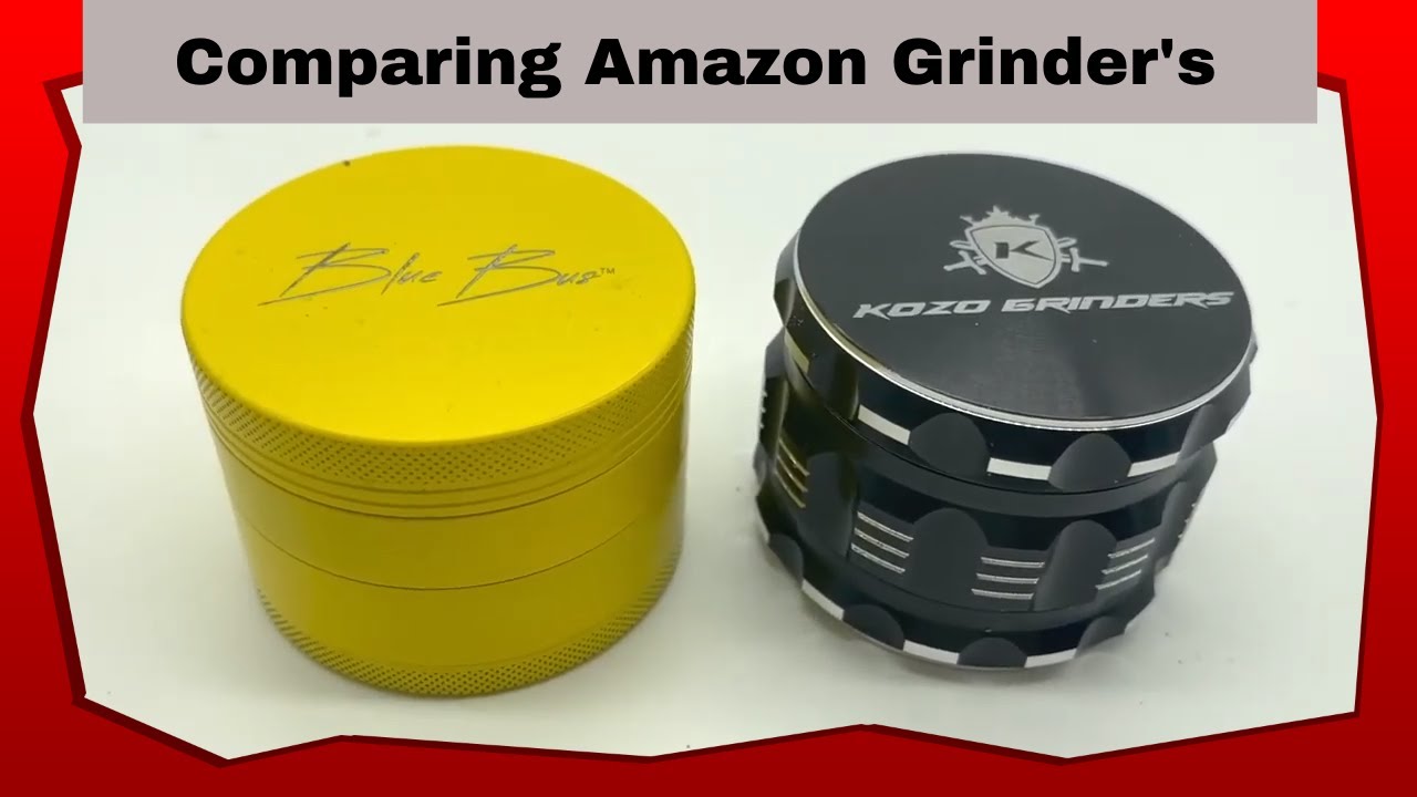 Comparing Amazon Herb Grinders (Kozo + BlueBus)