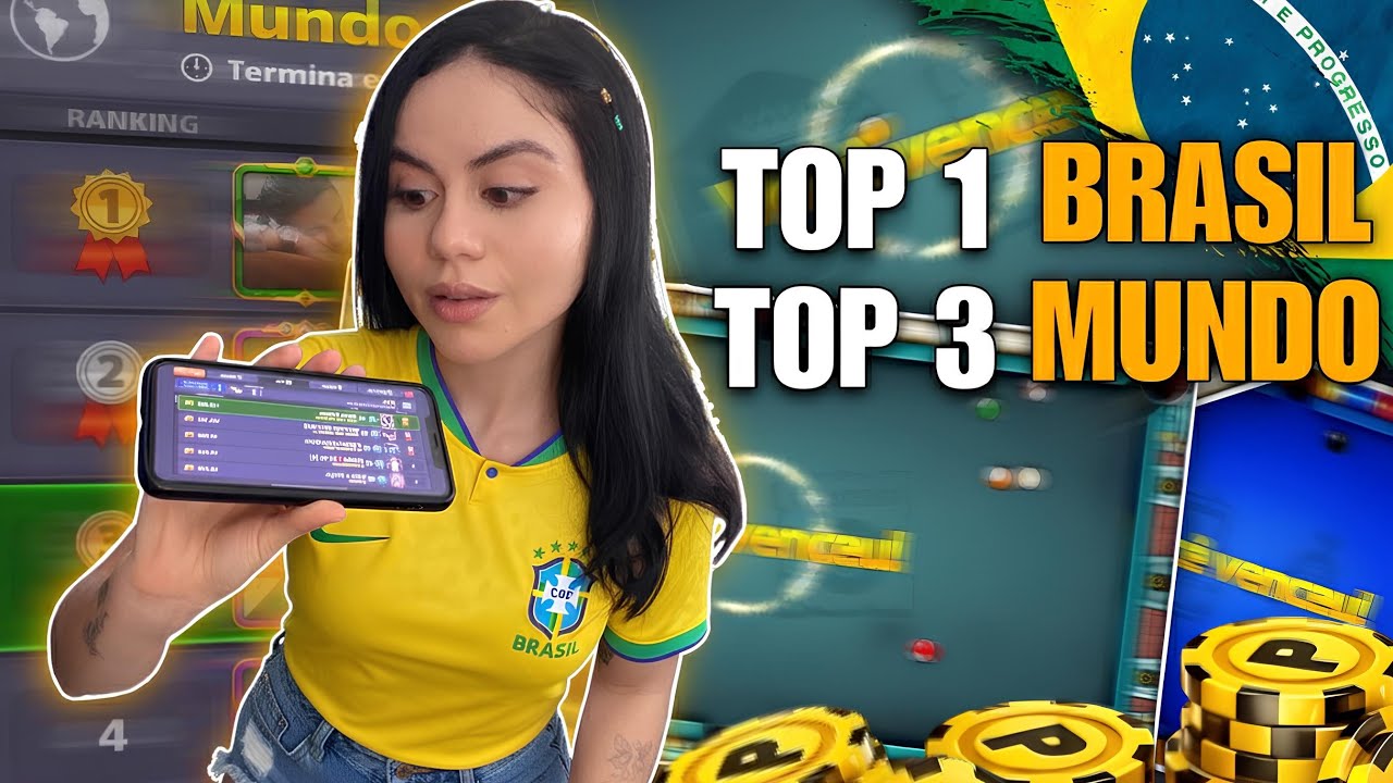 ALCANÇANDO TOP 3 DO MUNDO NA PIOR CONTA NO 8 BALL POOL