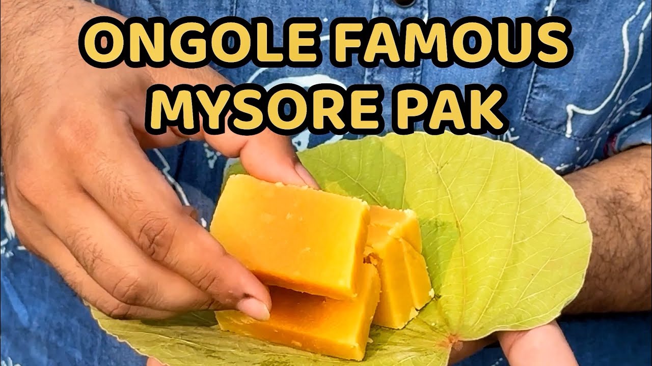 ‼️ONGOLE Alluraiah *MYSORE PAK* ‼️| Nom Nom Foodie | Alluraiah Sweets, Ongole