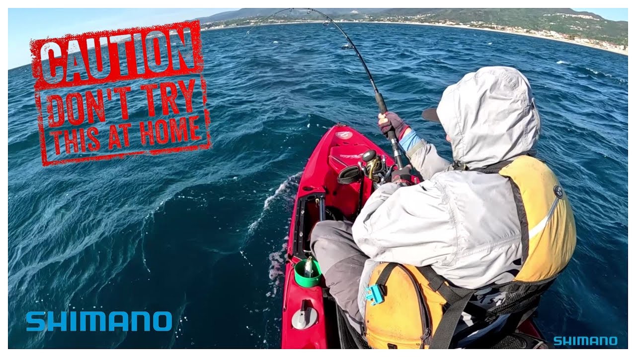 Attenzione, Non fatelo! – Spinning estremo al tonno in kayak @PierluigiCZ
