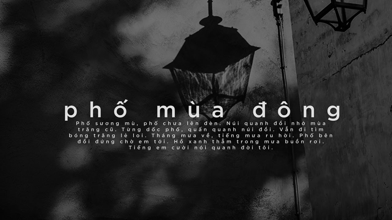 Lyrics || Phố Mùa Đông || Lê Hiếu / Bảo Chấn