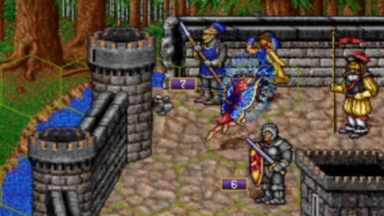 Испытание «Железный человек» в Heroes of Might & Magic 2 Gold, кампания «Арчибальд», карта 11-9